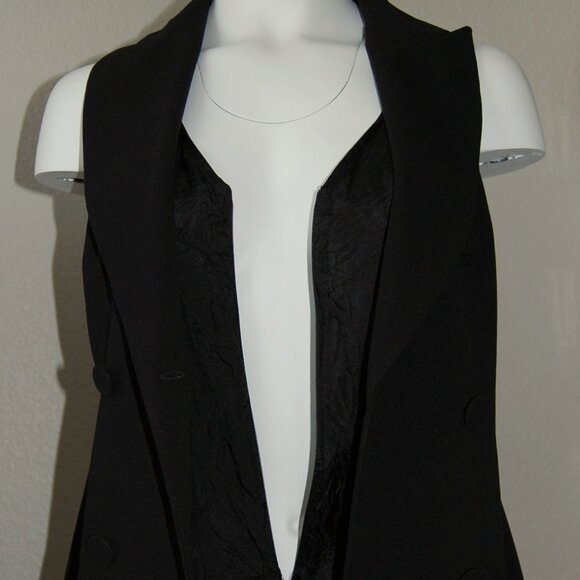 Laundry by Shelli Segal, 1995 Double-Breasted Mini Blazer/Suit Dress, Size 2 - Picture 9 of 10